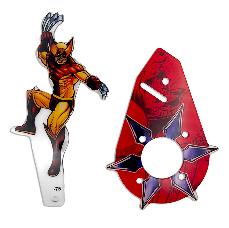 Deadpool Pro Wolverine & Pop Bumper Plastic Set